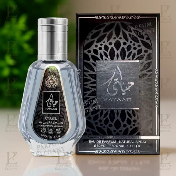 Parfum Hayaati 50 ml – Parfum épicé boisé pour homme | Ard Al Zaafran